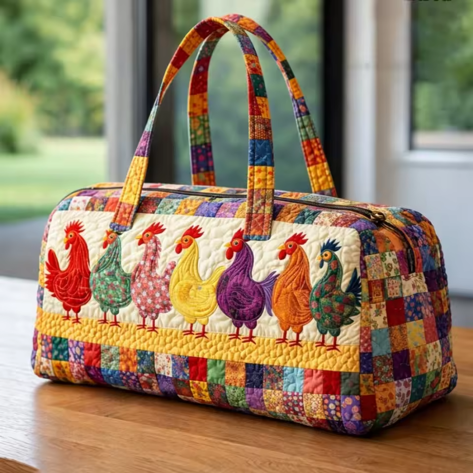 Elise | Sac de voyage souple fait main