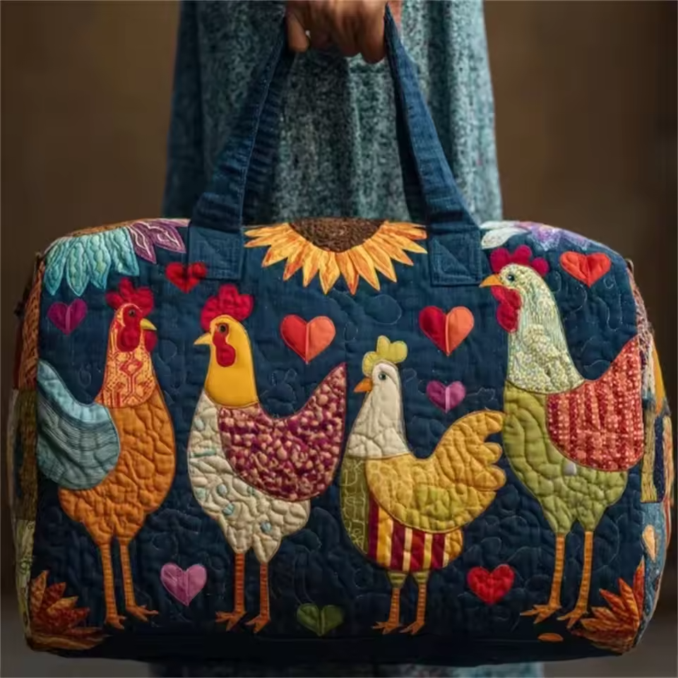 Elaine | Sac de voyage souple fait main