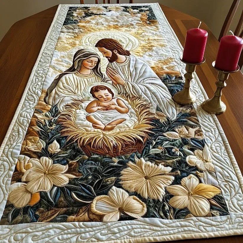 Chemin de table matelassé - Une grâce divine