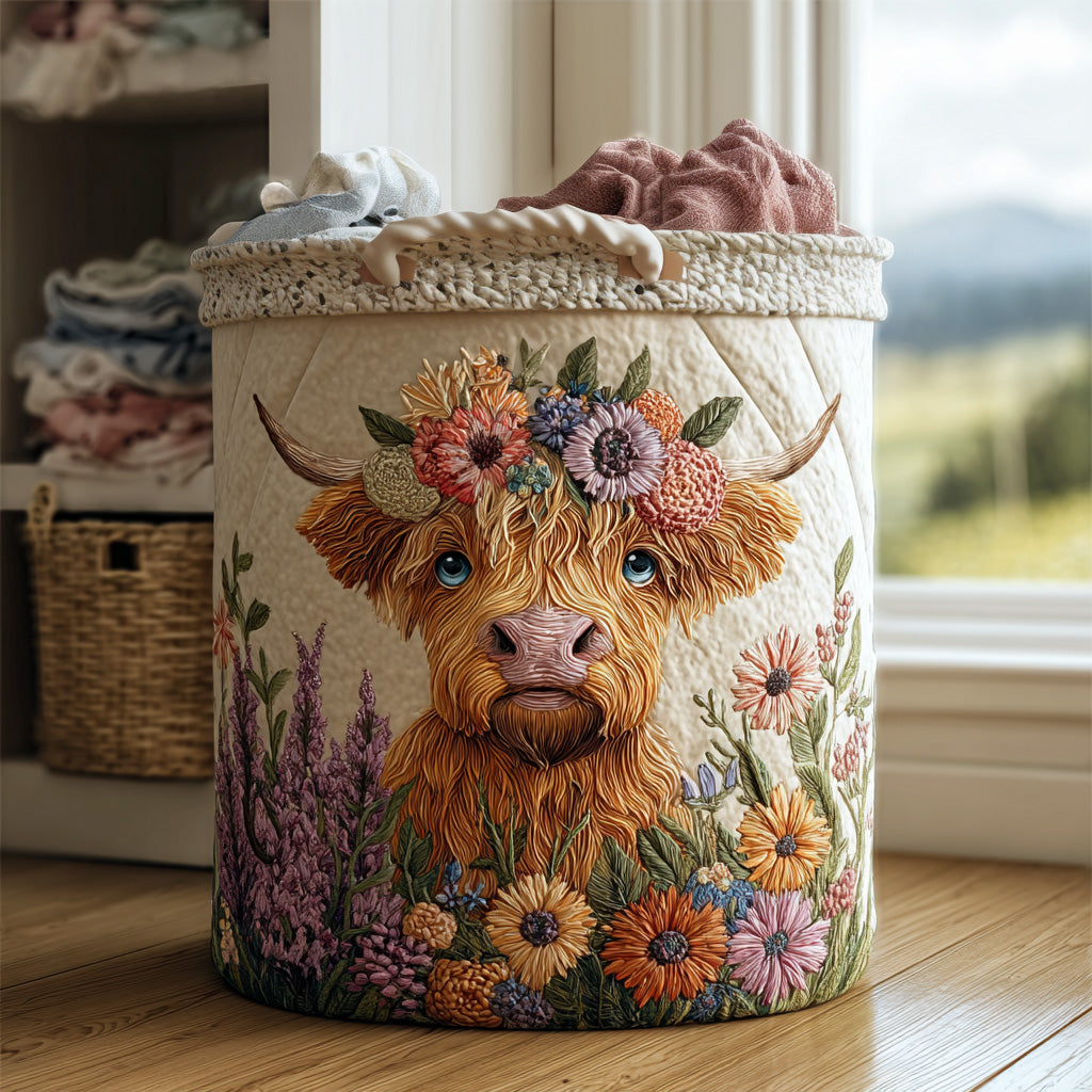 Highlands Charm | Panier à linge fait main