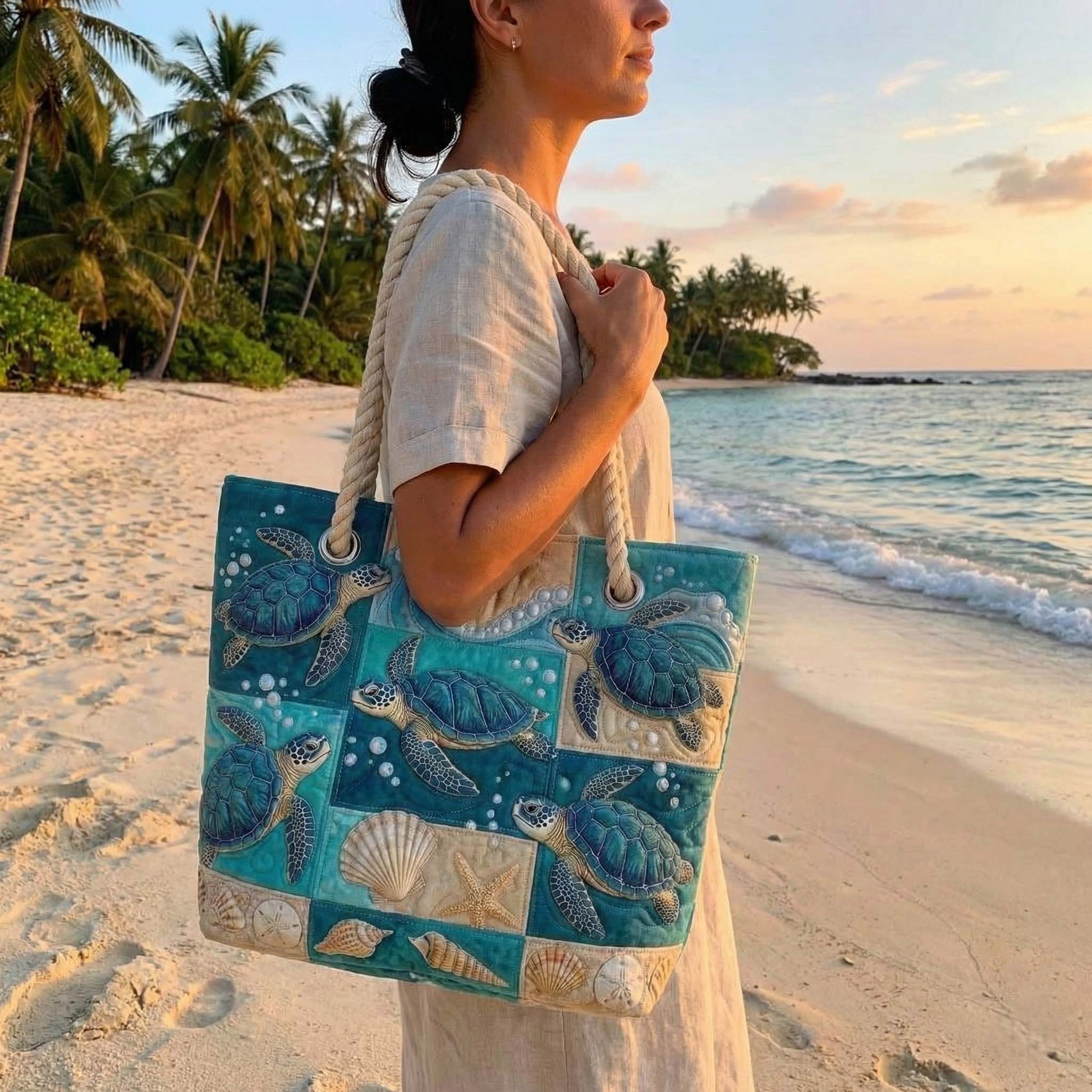 Sac de plage fait main | Turtle Bay