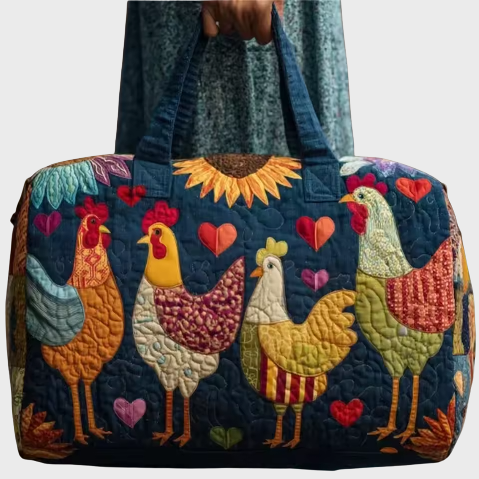 Elaine | Sac de voyage souple fait main