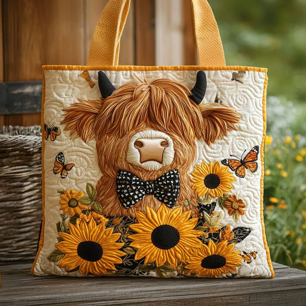 Sac rembourré avec un papillon et un nœud