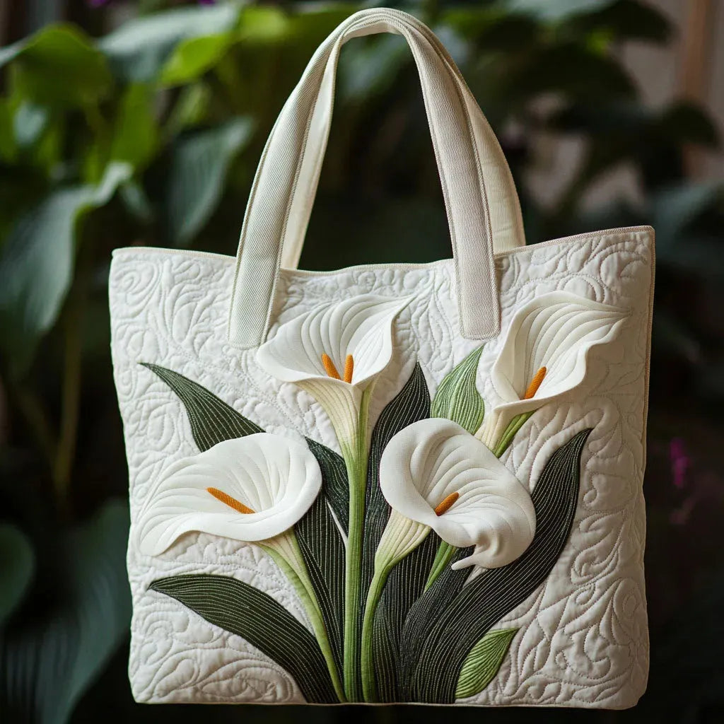 Sac Shell rembourré, fait main, blanc