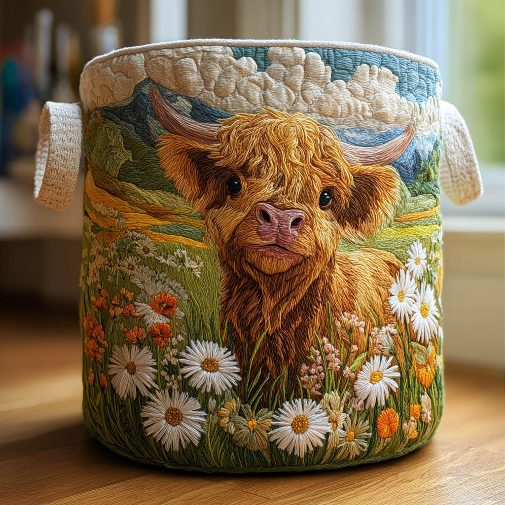 Highlands Charm | Panier à linge fait main