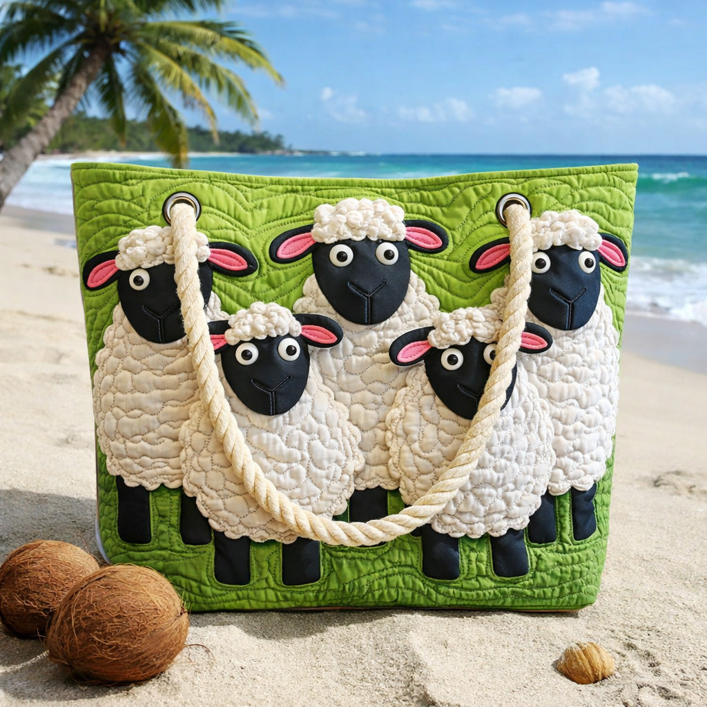 Sac de plage fait main | Le ciel des moutons