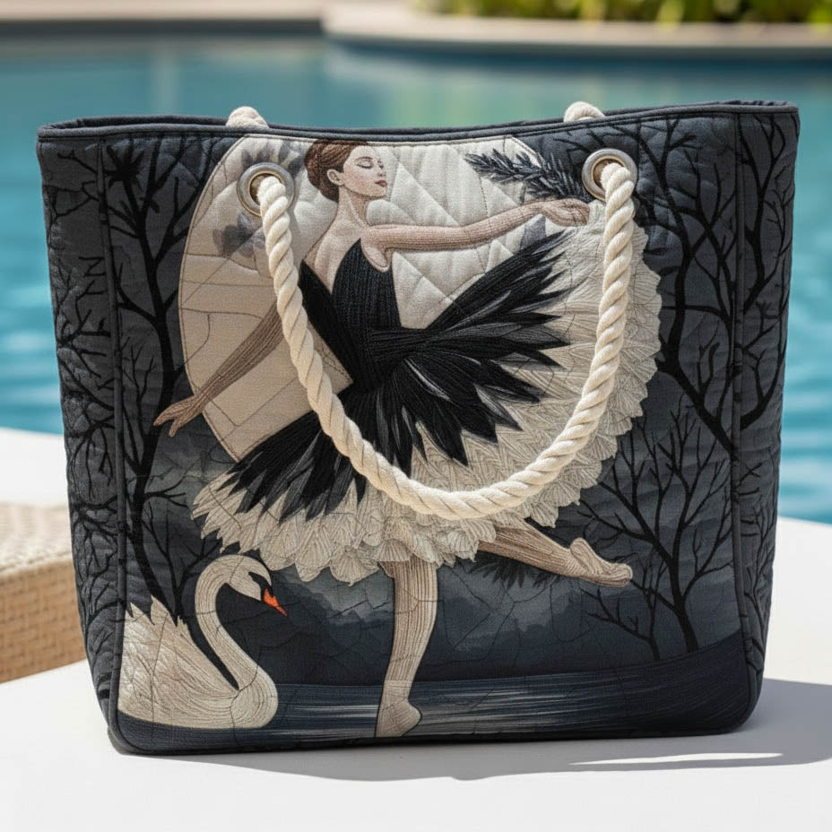 Sac de plage fait main | Ballerine élégante
