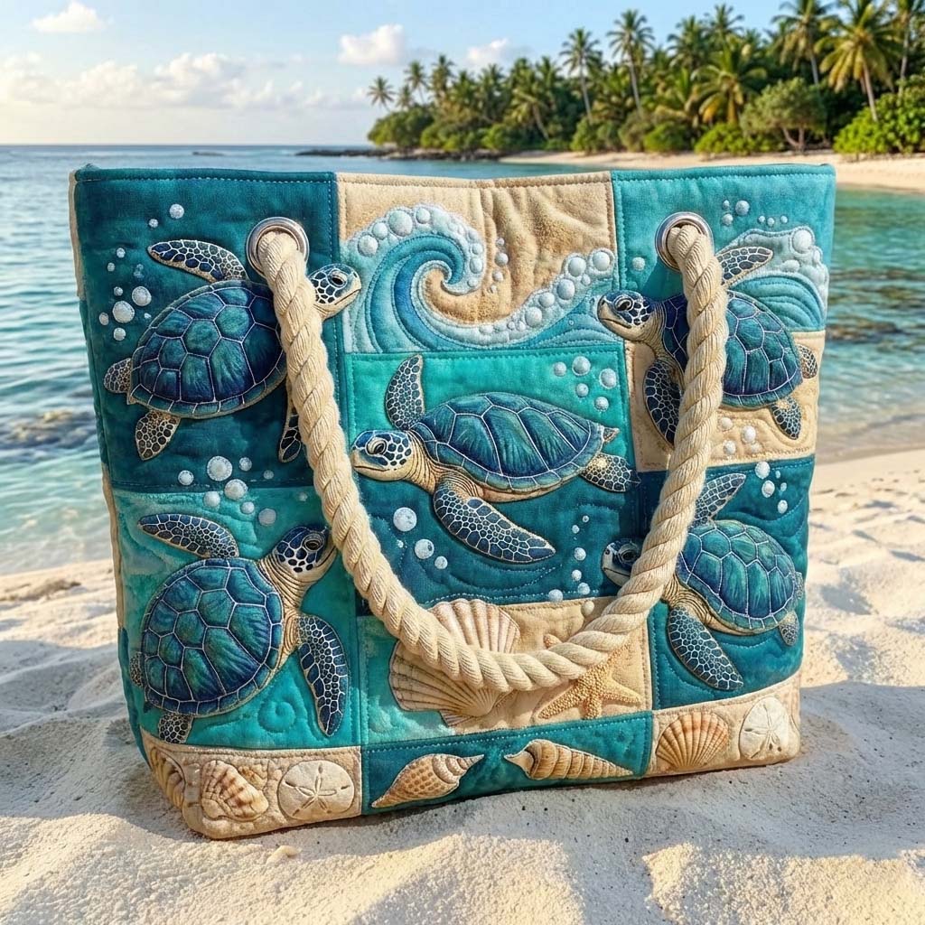 Sac de plage fait main | Turtle Bay