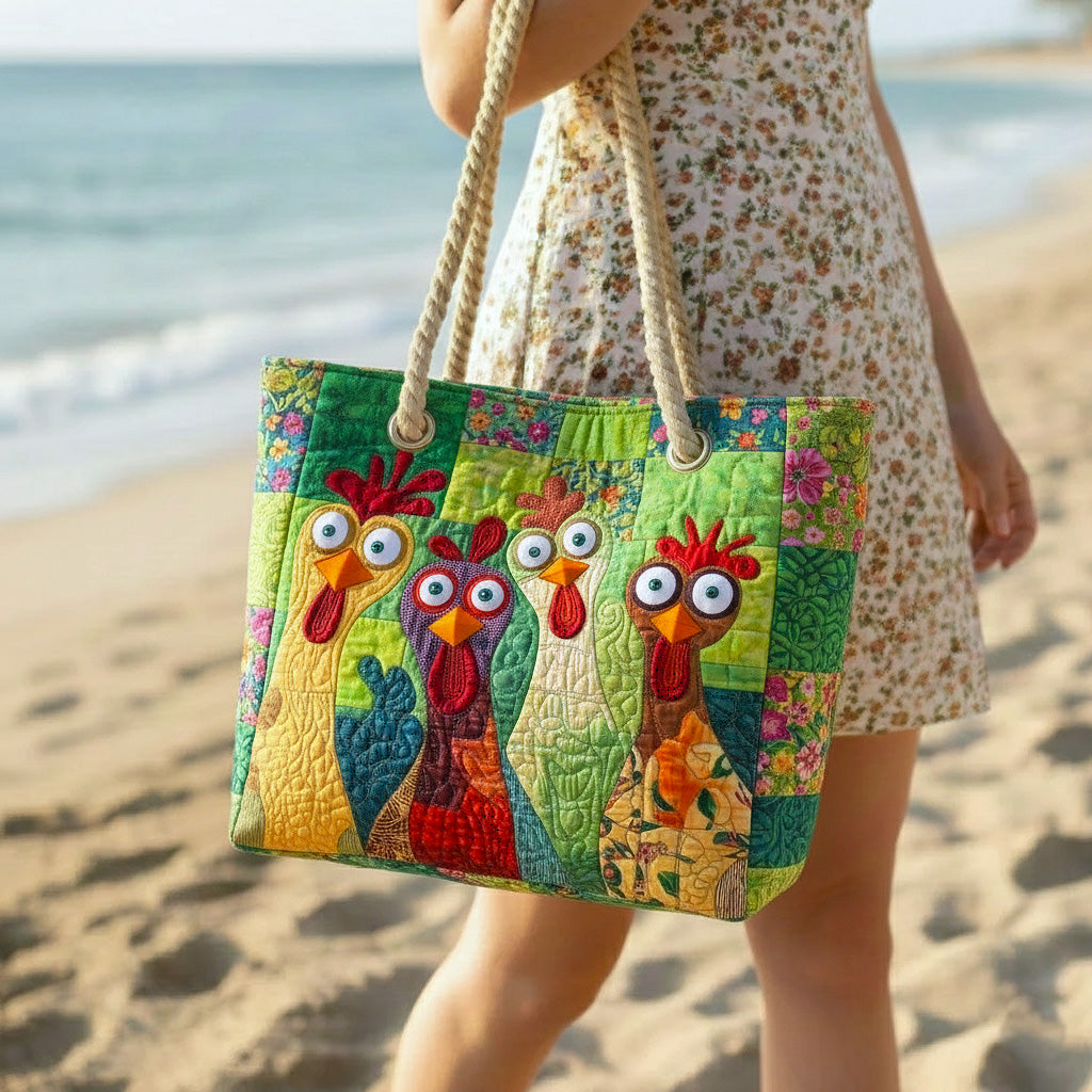 Sac de plage fait main | Funky Chicken