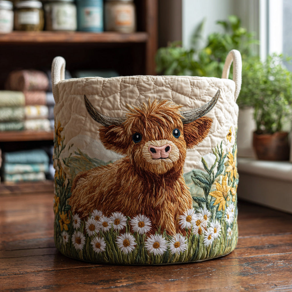 Highlands Charm | Panier à linge fait main